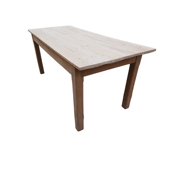 19th Century Farmhouse Table For Sale - Image 6 of 8