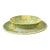 Vintage Shafford “Lemons & Cabbage” Majolica Serving Platter With Bowl For Sale
