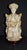 Vintage Chinese Empress Carved Cast Resin With Faux Ivory Finish Figurine Statue For Sale - Image 9 of 16