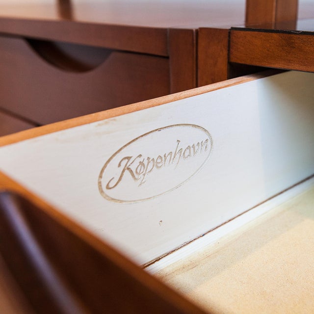 Vintage Danish Modern Freestanding Modular Wall Unit by Kopenhavn For Sale - Image 13 of 15