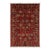 Red Sultani Persian Floral Rug, 4'2" X 6'1" For Sale