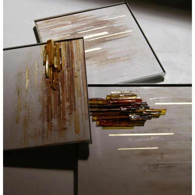 With her piece, Ronde Nocturne, Anaïs Landes takes us into a solar atmosphere. This set of three panels offers a mosaic...