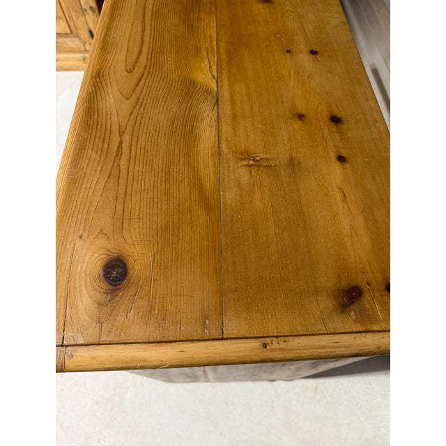 Antique Pine Two Over Three Drawers - Chest of Drawers From England For Sale - Image 13 of 18