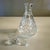 Glass Lismore Roly Poly Cut Crystal Barware Decanter & Faceted Ball Stopper by Waterford For Sale - Image 7 of 13