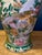 1960s Green Gold Peacock Vase For Sale - Image 9 of 10