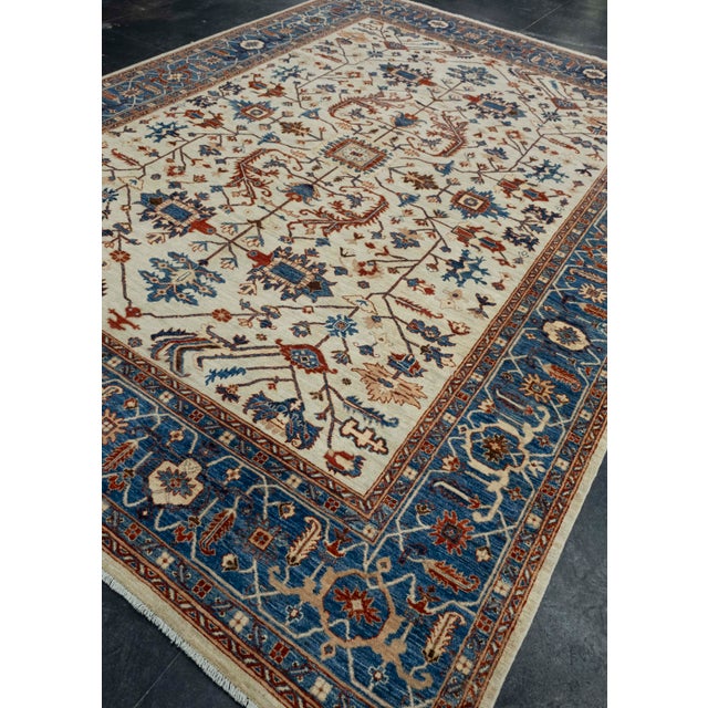 Turkish Oriental Handmade Rug 8'11" x 12'2" #17786 For Sale - Image 3 of 8