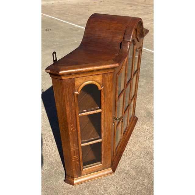 Vintage Large Dutch Wall Cabinet For Sale - Image 4 of 10
