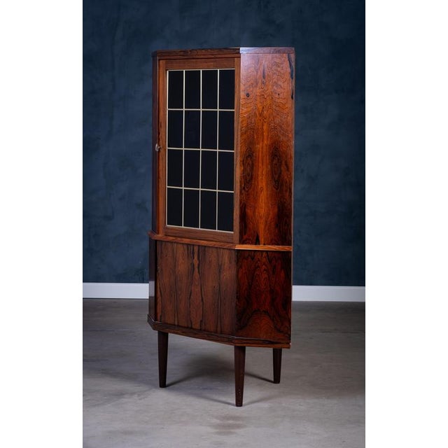 Mid-Century Danish Rosewood Bar Cabinet, 1960s For Sale - Image 3 of 10
