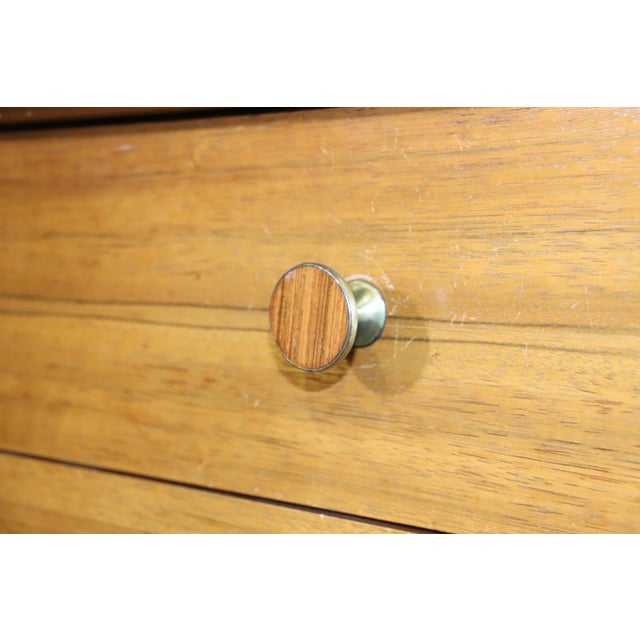 Mid 20th Century Mid-Century Lane Dresser w/ Inlay, Attributed For Sale - Image 9 of 9