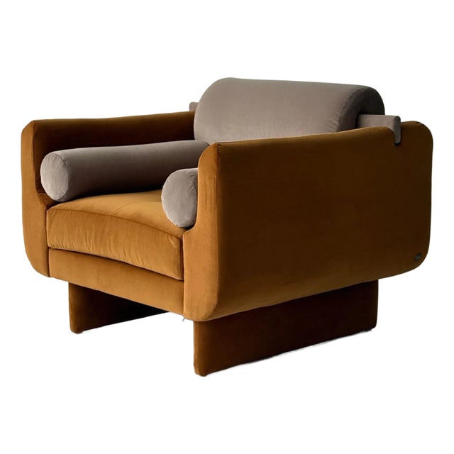 Matinee Chair by Vladimir Kagan for American Leather For Sale