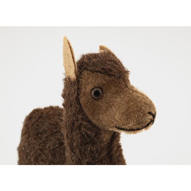 Vintage Alpaca Plush Toy, 1960s For Sale - Image 11 of 13