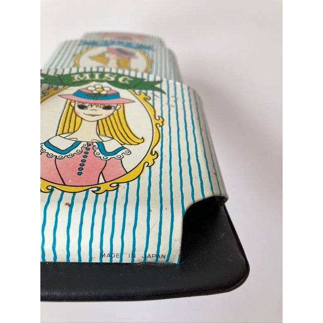 Vintage Mail Organizer Letter Holder Nippon Design, Ca. Mid 20th Century For Sale - Image 11 of 12