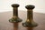 Art Deco Heintz Arts & Crafts Sterling Silver on Bronze Candlesticks, Pair For Sale - Image 3 of 13