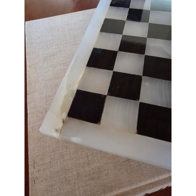 Marble and Onyx Chess Board For Sale - Image 4 of 10