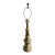 Vintage Heavy Solid Brass Table Lamp | Neoclassical Hollywood Regency Decor For Sale