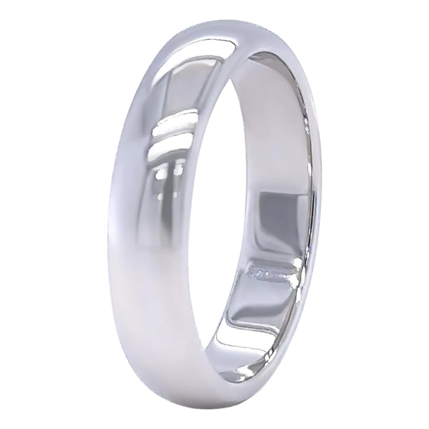 Tiffany & Co Platinum Forever Wedding Band Ring 8.52g, Size 7.5 