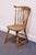 PENNSYLVANIA HOUSE Solid Hard Rock Maple Colonial Early American Fiddleback Duxbury Windsor Dining Side Chair 35" High...