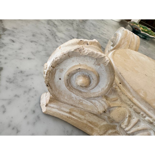 Late 20th Century Pair of Vintage Plaster Risers For Sale - Image 5 of 10