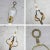Monumental Neoclassical Style Iron Floor Lamp With Acanthus Leaf Design & Parchment Shade For Sale - Image 12 of 13
