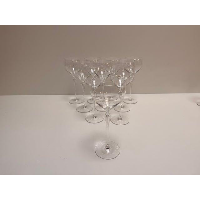 Rosenthal Maitre Red Wine Glass Balloon form Rosenthal, 1990s, Set of 10 For Sale - Image 4 of 14