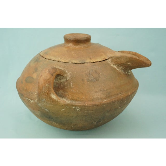 Antique Ottoman Berber Vase in Terracotta, Morocco, 19th Century For Sale - Image 3 of 18
