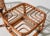 Contemporary Vintage Rattan Fretwork Side Tables, Pair For Sale - Image 3 of 8