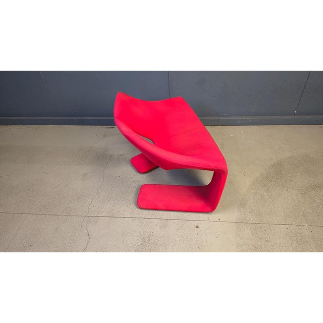 Gold Zen Lounge Chair in by Kwok Hoi Chan for Steiner Paris, 1980s For Sale - Image 8 of 13