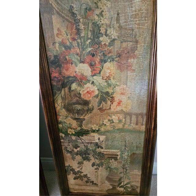 These decorative panels have an old-world Tuscany feel. The design of the cracking paint gives them an antique, vintage...