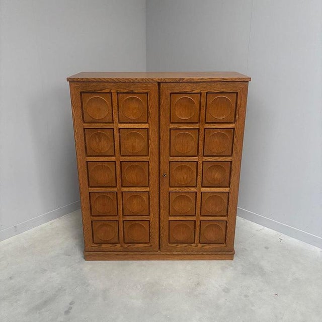 Vintage Brutalist Style Highboard by Bartels, 1970s For Sale - Image 4 of 16