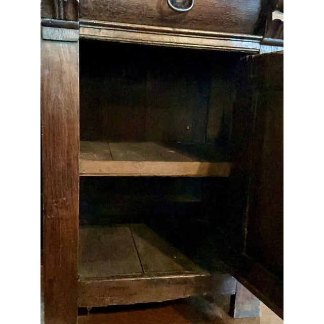 French Walnut One Door Buffet, Circa 1860-1880 For Sale - Image 6 of 6