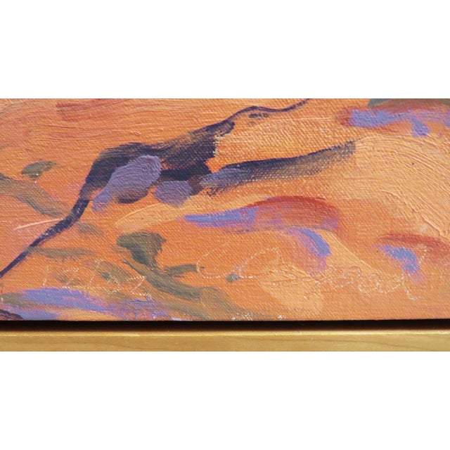 Impressionist Arizona Landscape Impressionist Oil Painting by Chris Osgood For Sale - Image 3 of 5