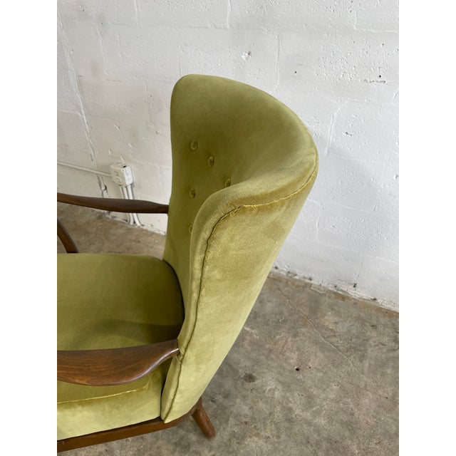 Scandinavian Modern Alfred Christensen Lounge Chair For Sale - Image 9 of 10