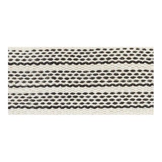 Schumacher Agnes Medium Tape in White & Black For Sale