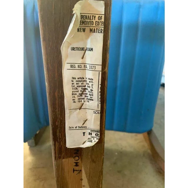 1960s Vintage Thonet Mid-Century Modern Bent Wood Lounge Chair For Sale - Image 5 of 6