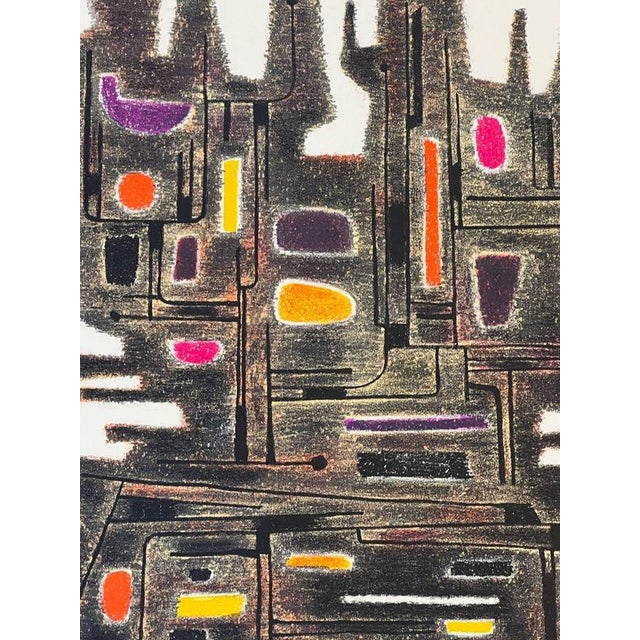 Gustave Singier, The Ancestor, 1957, Lithograph For Sale - Image 4 of 5