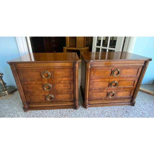 Beautiful Fancher nightstands! Well built! Beautiful craftmanship and hardware. Great addition to any room.