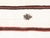 White Vintage Turkish Kilim Rug 3'4 X 5'9 For Sale - Image 8 of 8