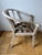 1980s 1980's Vintage Tessellated Stone Flared Arm Chair For Sale - Image 5 of 15