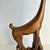Vintage Giraffe Statue MCM Bronze Glaze Ceramic African Figural Sculpture 18.5" Tall For Sale - Image 6 of 11