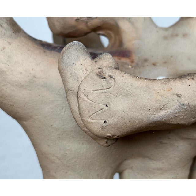 German Studio Pottery Sculptural Candleholder from Hans Fischer, 1980s For Sale - Image 17 of 18