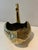 Metal Vintage Brass Swan Planter For Sale - Image 7 of 7