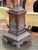 1920s Mahogany Column Lamp With Bronze Mounts For Sale - Image 6 of 10