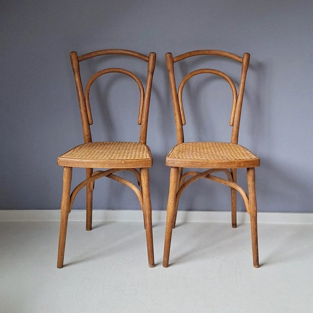 No. 114 Chairs from Thonet, 1900s, Set of 2 For Sale - Image 17 of 17
