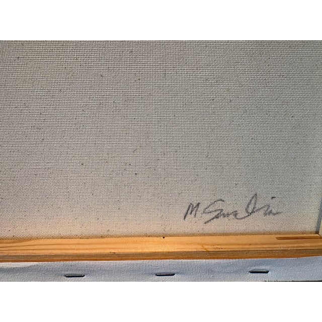 2020s Contemporary Margot Sinclair Framed Abstracts, a Pair For Sale - Image 5 of 8
