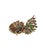 Ruby Red Bochic "Orient" Ruby, Emerald & Sapphire Brooch or Pendent Set In 18K Gold & Silver For Sale - Image 8 of 10