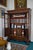 Brown Rococo Style Carved Oak Display Bookcase For Sale - Image 8 of 9