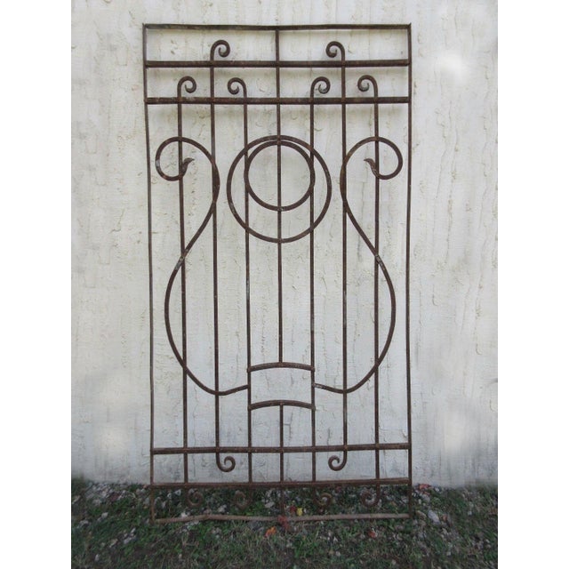 Wonderful piece of architecture. Heavy, tight and sturdy, piece does show signs of age related wear including rust,...