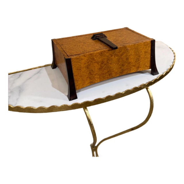 Post Modern Wood Jewelry Box Woodworking Studio For Sale