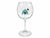 Set of 4 Vanderbilt Whitney Estate Jockey Silks Wine Glasses For Sale In Washington DC - Image 6 of 10