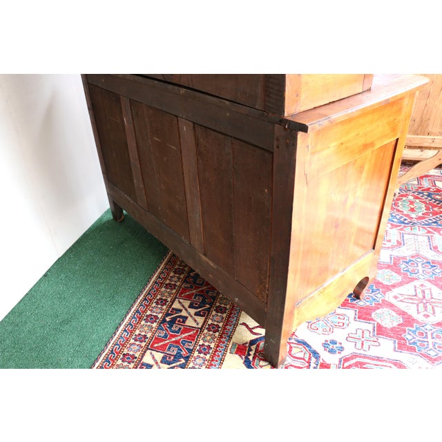 Antique French 19th Century Cherry Wood Buffet For Sale - Image 12 of 12